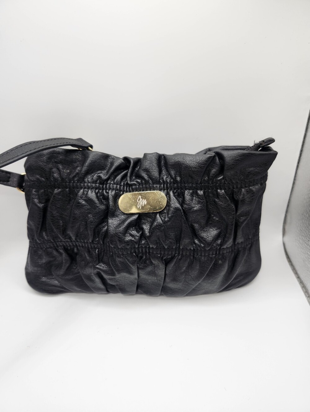 Vintage BLACK Wristlet